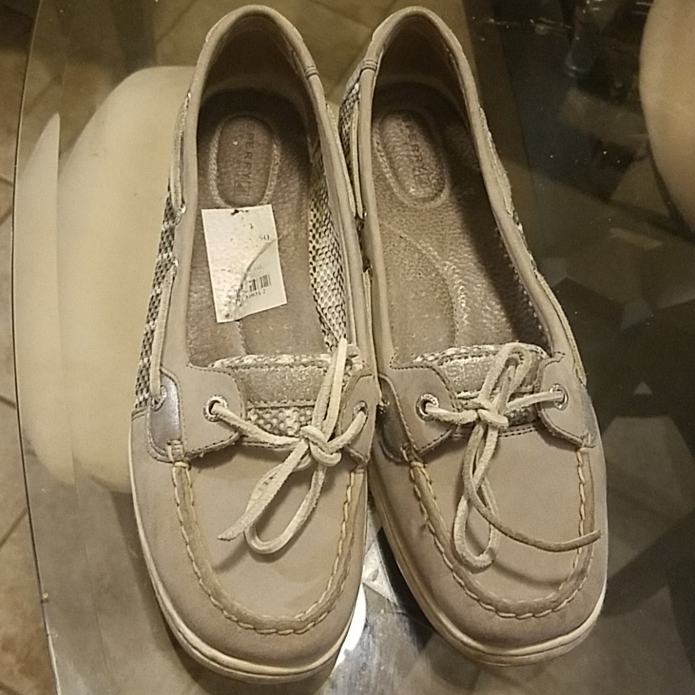 Sperry Angel Fish Grey Breton Mesh